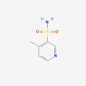 molecular formula C6H8N2O2S B1598213 4-Methylpyridine-3-sulfonamide CAS No. 4847-33-0