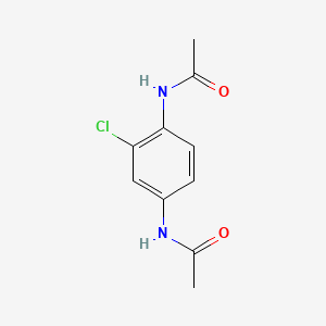 N,N'-(2-Chloro-1,4-phenylene)bisacetamide