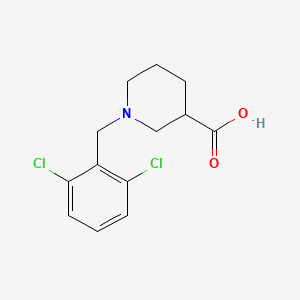 1-(2,6-Dichlorobenzyl)piperidine-3-carboxylic acid
