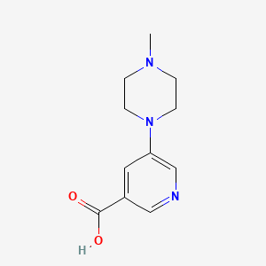 5-(4-methylpiperazin-1-yl)pyridine-3-carboxylic Acid
