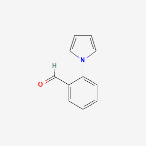 molecular formula C11H9NO B1598226 2-(1H-pyrrol-1-yl)benzaldehyde CAS No. 31739-56-7