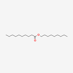 molecular formula C19H38O2 B1598231 Nonyl decanoate CAS No. 42231-48-1