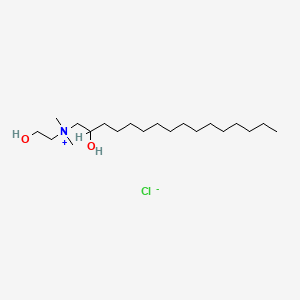 (2-Hydroxyethyl)(2-hydroxyhexadecyl)dimethylammonium chloride
