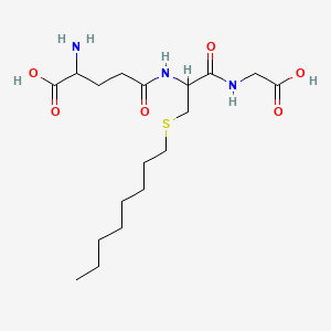 molecular formula C18H33N3O6S B1598245 S-Octylglutathione 