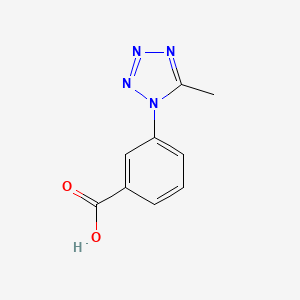 molecular formula C9H8N4O2 B1598253 3-(5-methyl-1H-tetrazol-1-yl)benzoic acid CAS No. 799262-37-6