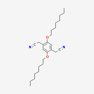 2,5-Bis(octyloxy)benzene-1,4-diacetonitrile