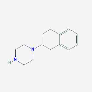 1-(1,2,3,4-Tetrahydronaphthalen-2-yl)piperazine