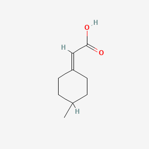 molecular formula C9H14O2 B1598287 2-(4-methylcyclohexylidene)acetic Acid CAS No. 77842-31-0