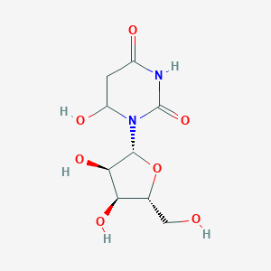 molecular formula C9H14N2O7 B159830 6-Hydroxy-5,6-dihydrouridine CAS No. 10141-65-8