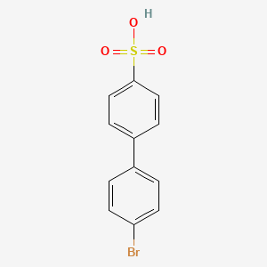 molecular formula C12H9BrO3S B1598303 4-Bromo-4'-sulfobiphenyl CAS No. 78079-08-0