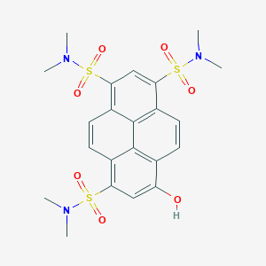 8-Hydroxy-N,N,N',N',N'',N''-hexamethylpyrene-1,3,6-trisulfonamide