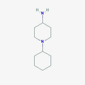 molecular formula C11H22N2 B1598314 1-环己基哌啶-4-胺 CAS No. 59528-79-9