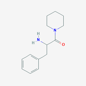 molecular formula C14H20N2O B1598324 2-Amino-3-phenyl-1-(piperidin-1-yl)propan-1-one CAS No. 29618-19-7
