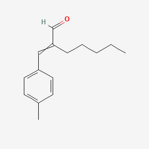 B1598328 Heptanal, 2-[(4-methylphenyl)methylene]- CAS No. 84697-09-6