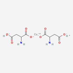molecular formula C8H12CuN2O8 B1598331 Copper-DL-aspartate CAS No. 65732-10-7