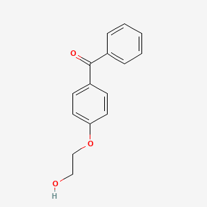 molecular formula C15H14O3 B1598335 (4-(2-Hydroxyethoxy)phenyl)(phenyl)methanone CAS No. 14814-17-6