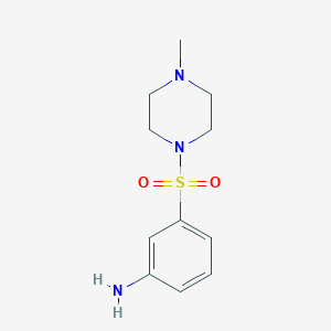 3-(4-Methyl-piperazine-1-sulfonyl)-phenylamine