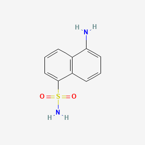 molecular formula C10H10N2O2S B1598339 5-Aminonaphthalene-1-sulfonamide CAS No. 32327-47-2