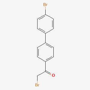 2-Bromo-1-(4'-bromo-[1,1'-biphenyl]-4-yl)ethanone