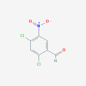 molecular formula C7H3Cl2NO3 B1598341 2,4-Dichloro-5-nitrobenzaldehyde CAS No. 53581-87-6
