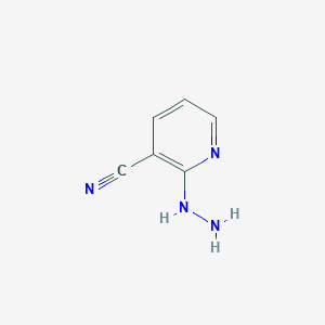 molecular formula C6H6N4 B1598358 2-Hydrazinonicotinonitrile CAS No. 368869-92-5