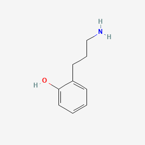 molecular formula C9H13NO B1598371 2-(3-氨基丙基)苯酚 CAS No. 90765-59-6