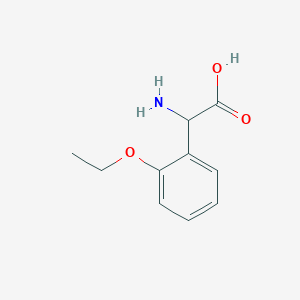 molecular formula C10H13NO3 B1598380 2-amino-2-(2-ethoxyphenyl)acetic Acid CAS No. 91012-71-4