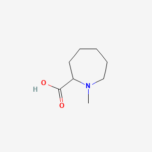 molecular formula C8H15NO2 B1598382 1-methylazepane-2-carboxylic Acid CAS No. 5227-51-0