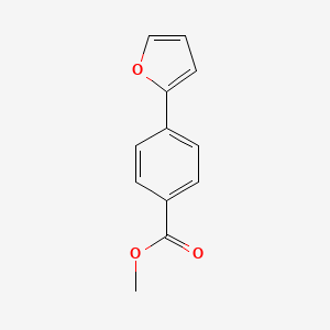molecular formula C12H10O3 B1598383 Methyl 4-(2-furyl)benzoate CAS No. 53355-25-2