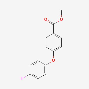 molecular formula C14H11IO3 B1598391 4-(4-碘苯氧基)苯甲酸甲酯 CAS No. 21120-76-3