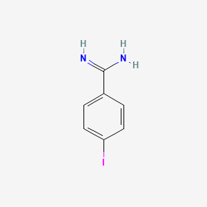 molecular formula C7H7IN2 B1598399 4-Iodobenzimidamide CAS No. 229953-39-3
