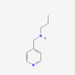 molecular formula C9H14N2 B1598409 N-(pyridin-4-ylmethyl)propan-1-amine CAS No. 70065-81-5