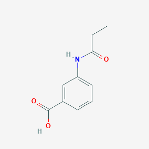 molecular formula C10H11NO3 B1598412 3-(PROPIONYLAMINO)BENZOIC ACID CAS No. 76208-99-6
