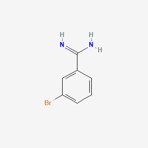 molecular formula C7H7BrN2 B1598420 3-溴苯甲酰胺 CAS No. 26157-85-7