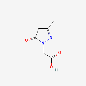 4,5-Dihydro-3-methyl-5-oxo-1H-pyrazole-1-acetic acid