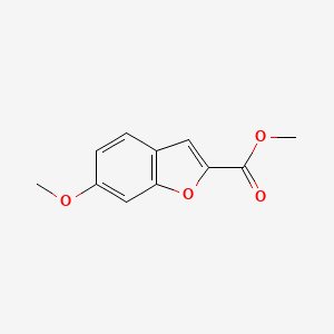 molecular formula C11H10O4 B1598435 Methyl 6-methoxybenzofuran-2-carboxylate CAS No. 55364-67-5