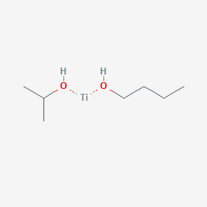 molecular formula C7H18O2Ti B1598438 Titanium, Bu alc. iso-Pr alc. complexes CAS No. 68955-22-6