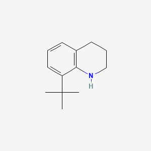 molecular formula C13H19N B1598440 8-(tert-Butyl)-1,2,3,4-tetrahydroquinoline CAS No. 75413-99-9
