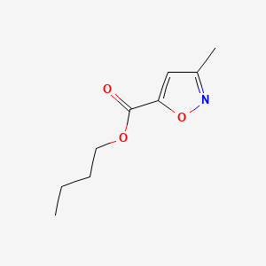 molecular formula C9H13NO3 B1598442 Butyl 3-methylisoxazole-5-carboxylate CAS No. 85153-59-9