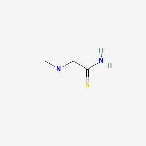 molecular formula C4H10N2S B1598445 2-(Dimethylamino)ethanethioamide CAS No. 27507-28-4