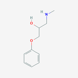 molecular formula C10H15NO2 B1598457 1-Methylamino-3-phenoxy-propan-2-ol CAS No. 39631-73-7