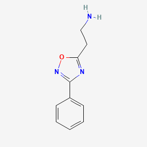 2-(3-Phenyl-1,2,4-oxadiazol-5-yl)ethanamine
