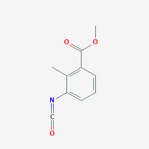 molecular formula C10H9NO3 B1598474 Methyl 3-isocyanato-2-methylbenzoate CAS No. 480439-28-9