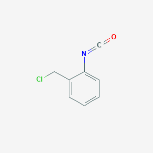 molecular formula C8H6ClNO B1598475 2-(Chloromethyl)phenyl isocyanate CAS No. 52986-66-0