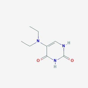 molecular formula C8H13N3O2 B1598476 5-(Diethylamino)uracil CAS No. 55476-36-3