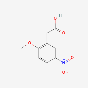molecular formula C9H9NO5 B1598480 2-(2-Methoxy-5-nitrophenyl)acetic acid CAS No. 51073-04-2