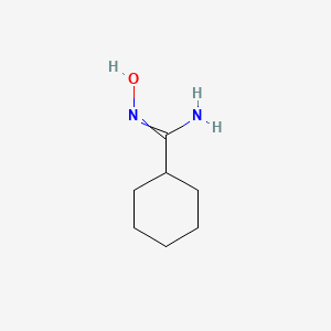 molecular formula C7H14N2O B1598483 N-Hydroxycyclohexanecarboximidamide CAS No. 633313-98-1