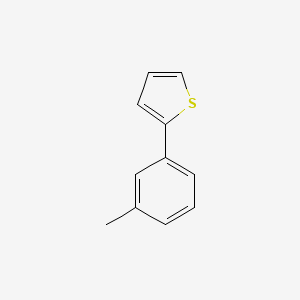 molecular formula C11H10S B1598484 2-(3-Methylphenyl)thiophene CAS No. 85553-43-1