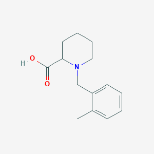 molecular formula C14H19NO2 B1598499 1-(2-Methylbenzyl)piperidine-2-carboxylic acid CAS No. 1039714-46-9