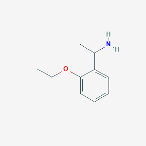 molecular formula C10H15NO B1598503 1-(2-乙氧基苯基)乙胺 CAS No. 603945-49-9